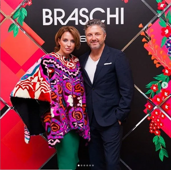 Фотозона для пресс-дня Braschi